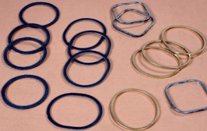 metalic gasket and round oval 1
